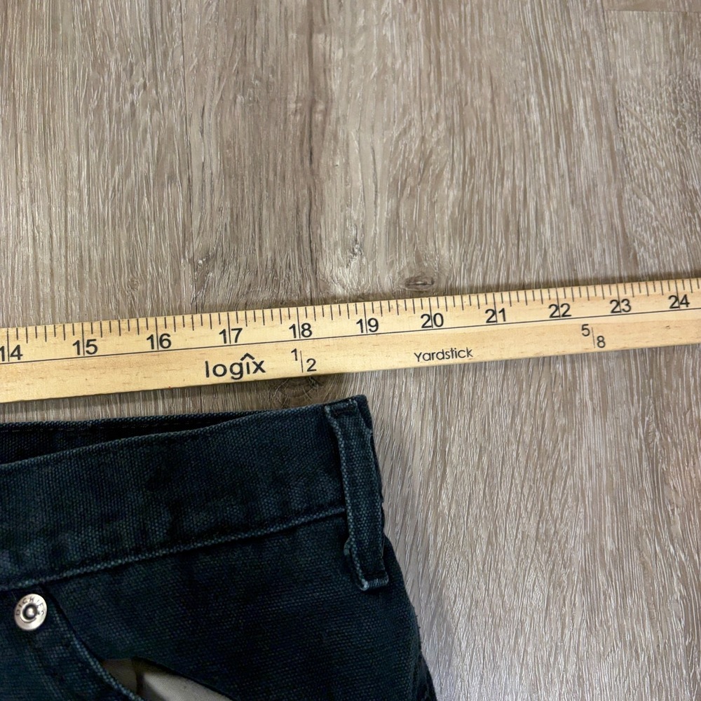 Dickies Relaxed Heavyweight Carpenter Duck Jeans 38x30 Black Mens - Picture 5 of 7